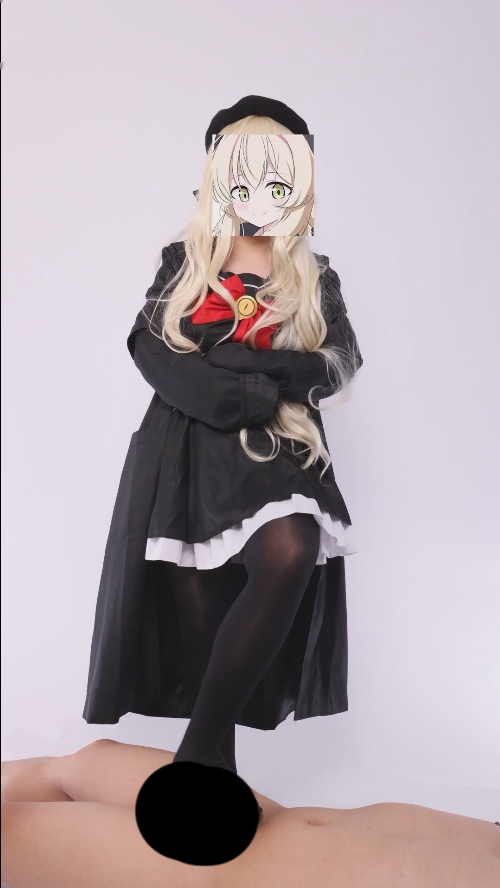 【新-足控】胖哒-碧蓝档案教授cos，白靴黑丝足交【1V】【318MB百度云】