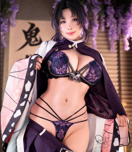 雨波HaneAmeCOS鬼灭之刃蝴蝶 巨乳蜜桃臀1v300mb