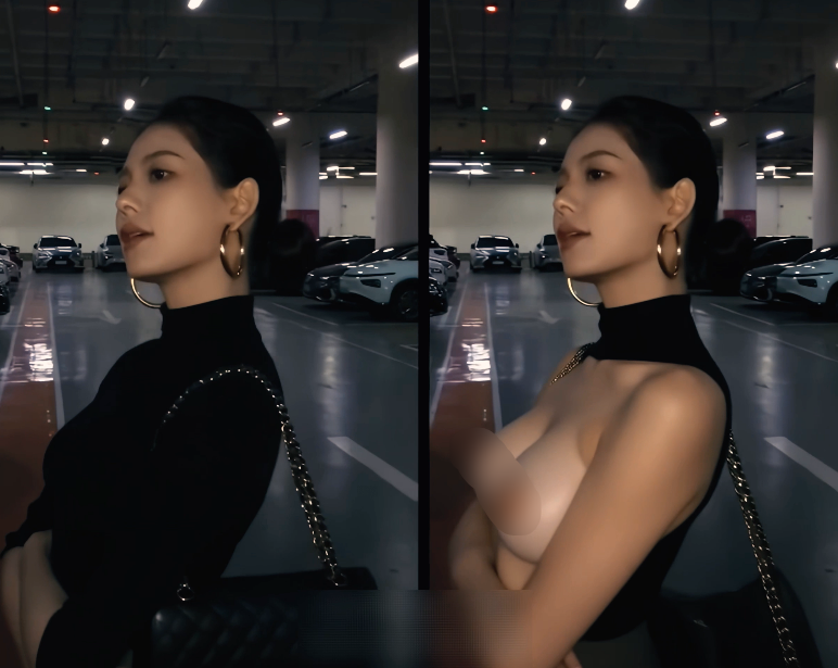 网红AI脱衣系列：一个阿茶 【1V/606M】