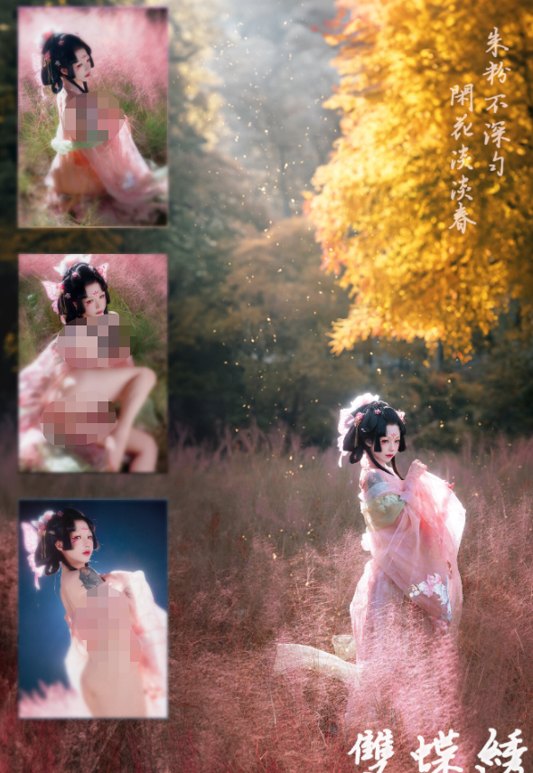 另类-国产顶级男娘 十六夜淚-原版无水 双蝶绣（44P,542M）