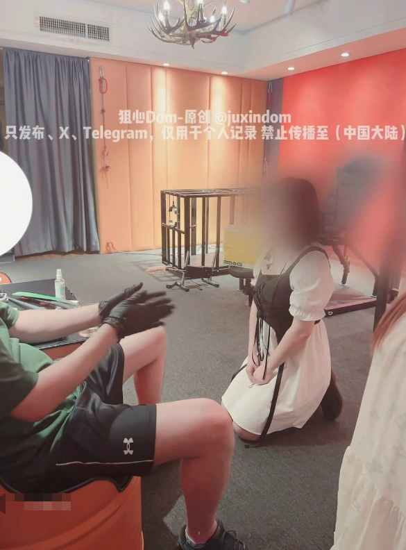 真实BDSM调教大师【狙心DOM】付费8部，烟烫乳头火烧乳房喝马桶水男厕双调，各种花样【8v】